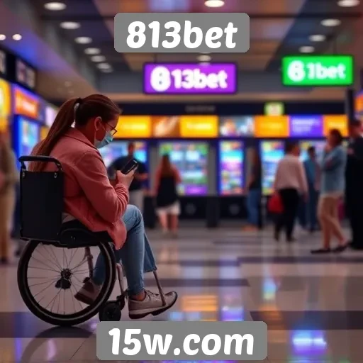 Acessibilidade das plataformas móveis da 813bet