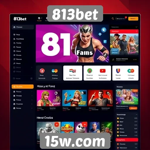 Avaliação da interface do usuário do 813bet
